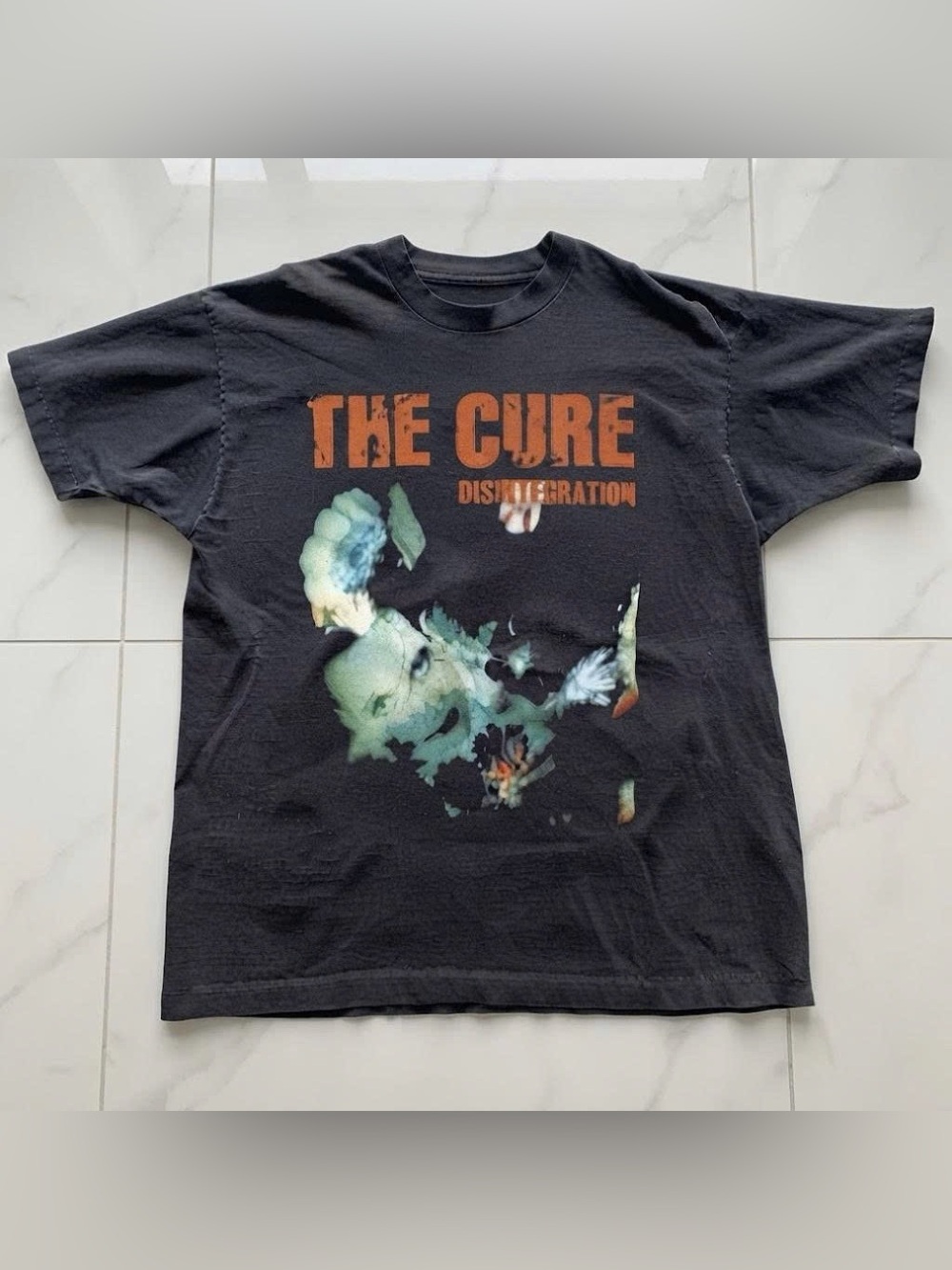 Vintage The Cure 'Disintegration' Graphic Tee - Black